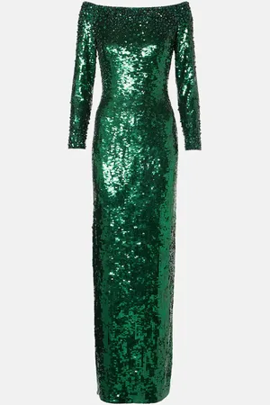 Jenny Packham Abito lungo Ballroom Blitz con paillettes