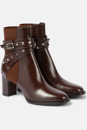 VALENTINO GARAVANI Stivaletti Rockstud in pelle