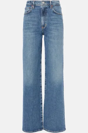 AGOLDE Jeans a gamba larga Harper a vita media