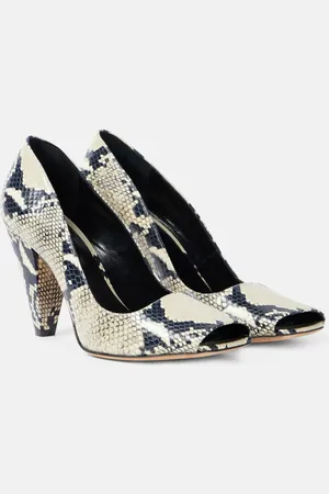 Khaite Pumps Cedar in pelle stampata