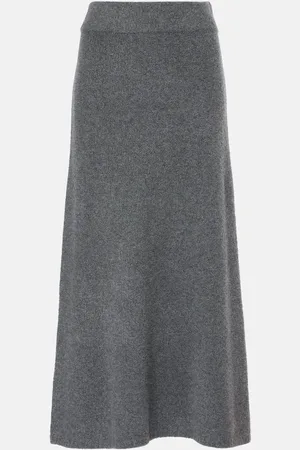 Lisa Yang Gonna midi Kael in misto cashmere
