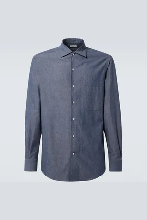 Loro Piana Camicia André in chambray