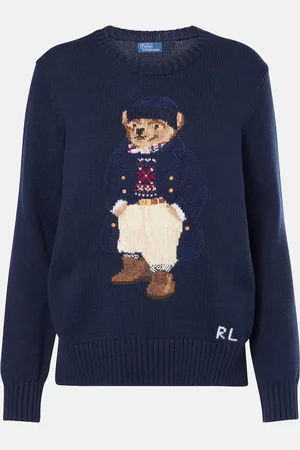Ralph Lauren Pullover Polo Bear in cotone