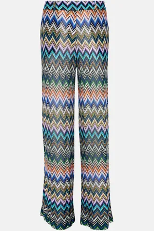 Missoni Pantaloni regular a zig-zag