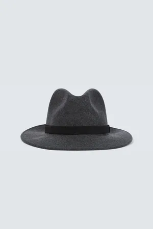 Borsalino Fedora in feltro di lana