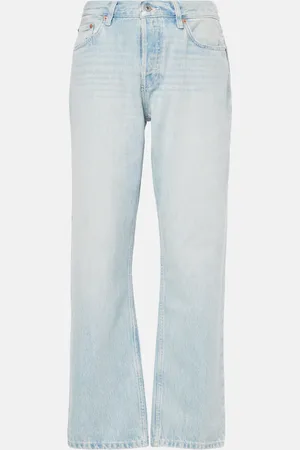 RE/DONE Jeans regular cropped Easy Straight