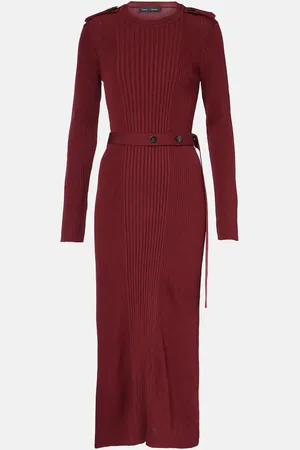Proenza Schouler Abito midi Lauryn in maglia a coste