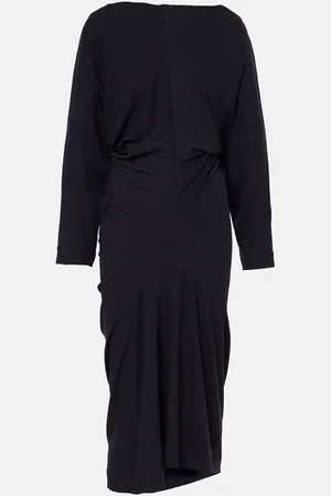 DRIES VAN NOTEN Abito midi in jersey