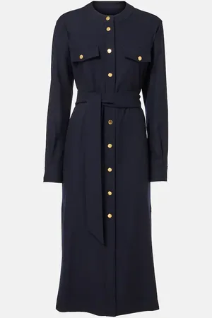 Loro Piana Abito midi Noa in lana e cashmere
