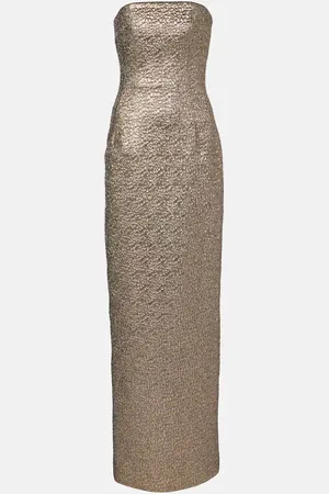 EMILIA WICKSTEAD Abito lungo Laelia in jacquard