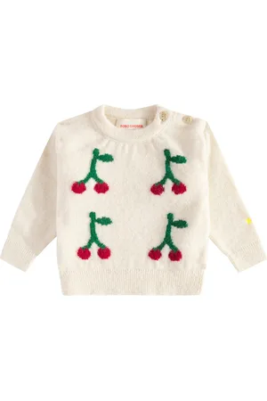 Bobo Choses Baby - Pullover Cherry in jacquard