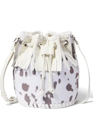 Stella McCartney Secchiello con frange e stampa
