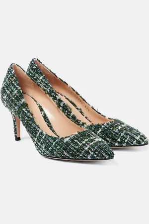 Gianvito Rossi Pumps 70 in bouclé