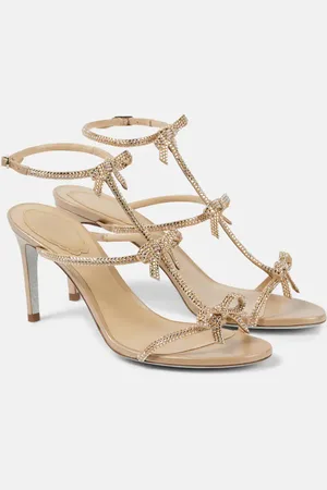 RENE CAOVILLA Sandali Caterina 80 con cristalli