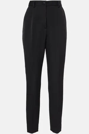 Dolce & Gabbana Pantaloni da smoking in misto seta