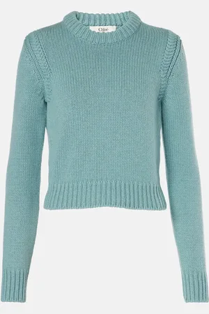 Chloé Chloé Pullover in cashmere e cotone