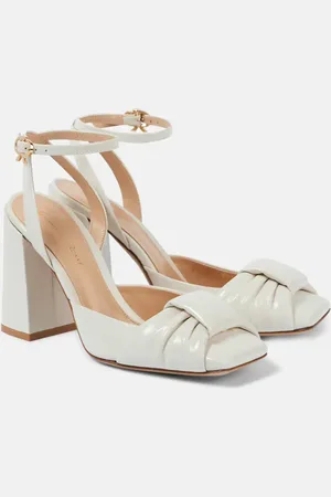 Gianvito Rossi Pumps Draped Bow 90 in vernice