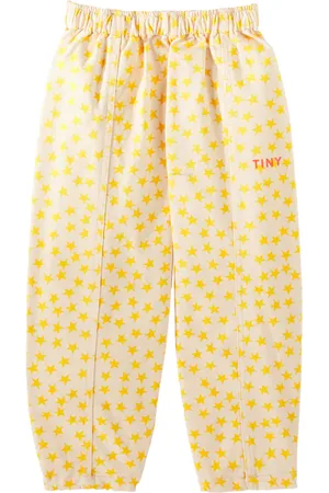 Tiny Cottons Pantaloni barrel Stars in twill di cotone