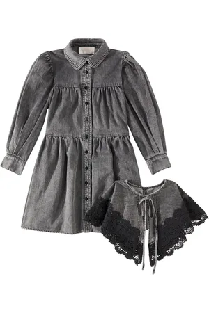 Petite Amalie Abito lungo in chambray di cotone
