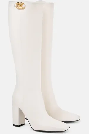 VALENTINO GARAVANI Stivali VLogo The Bold Edition 100 in pelle