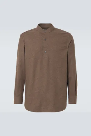 Loro Piana Camicia Elia in lana e cashmere