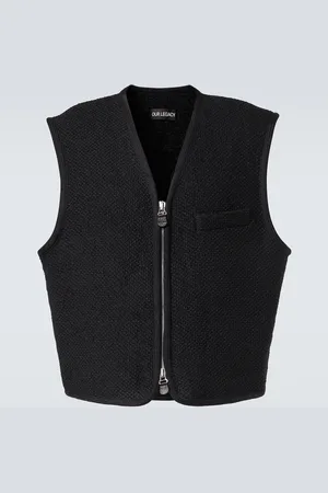 OUR LEGACY Gilet con shearling sintetico