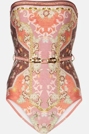 ZIMMERMANN Costume intero Wylie con stampa