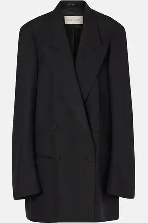 DRIES VAN NOTEN Blazer doppiopetto in lana