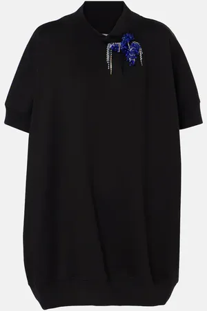 DRIES VAN NOTEN Abito in maglia di cotone