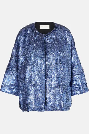 DRIES VAN NOTEN Giacca con paillettes