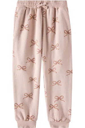 Rylee + Cru Pantaloni sportivi Bows in misto cotone