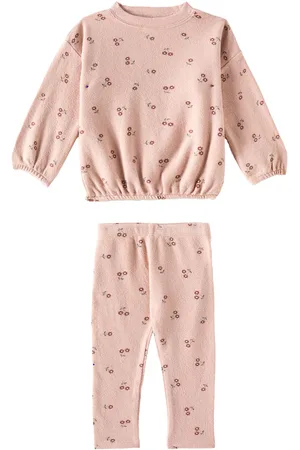 Rylee + Cru Pullover e leggings Spongey con stampa