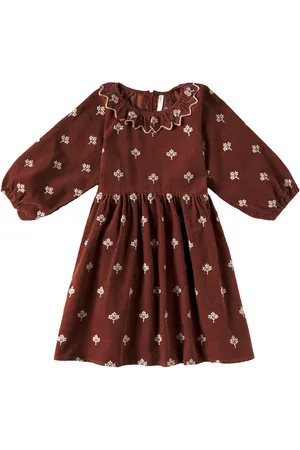Rylee + Cru Abito in cotone Freya con stampa