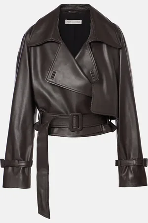 Nour Hammour Giacca biker Hatti in pelle
