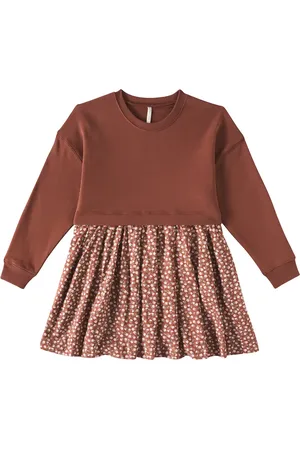 Rylee + Cru Abito Rosette in misto cotone