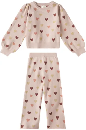 Rylee + Cru Felpa e pantaloni sportivi Hearts