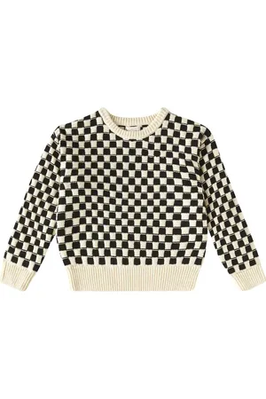 Rylee + Cru Pullover in misto cotone a quadri