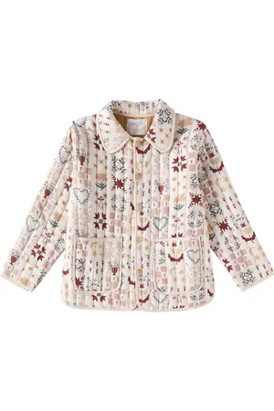 Rylee + Cru Cappotto Clara trapuntato con stampa