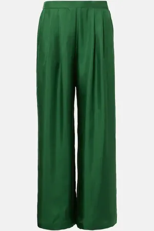 ASCENO Pantaloni a gamba larga Isola in twill