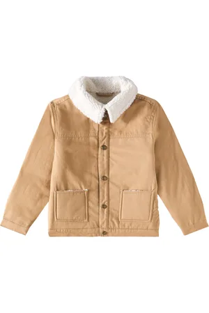 Rylee + Cru Giacca in cotone con shearling sintetico