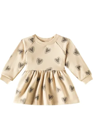 Rylee + Cru Baby - Abito in misto cotone con stampa
