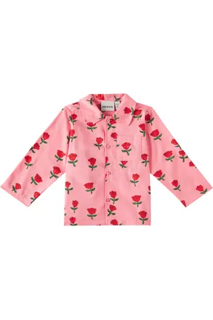 Mini Rodini Camicia Roses in cotone