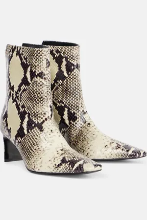 Khaite Stivaletti Ona 55 in pelle stampata