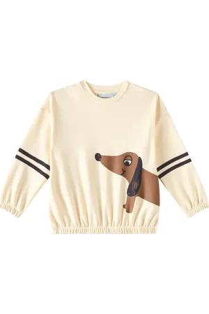Mini Rodini Felpa Dog in cotone a righe