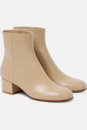 Gianvito Rossi Stivaletti Joelle 45 in pelle
