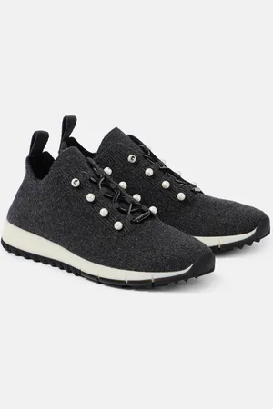 Jimmy Choo Sneakers Veles con perle bijoux