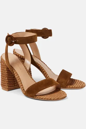 Gianvito Rossi Sandali Sue 85 in suede