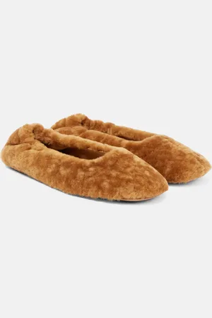 DRIES VAN NOTEN Ballerine in shearling