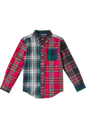 Ralph Lauren Camicia in tartan di cotone