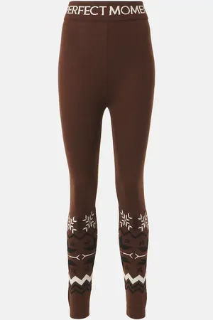 Perfect Moment Leggings Nordic in lana a vita alta